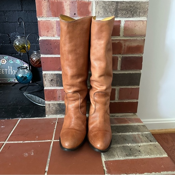 Davos Gomma Brown Women's Brown Leather Boots - Picture 1 of 5